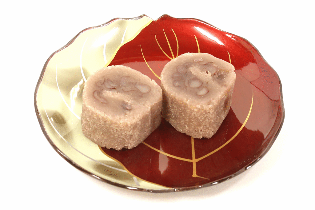 蒸し きんつば 大粒の小豆入り 2個入り